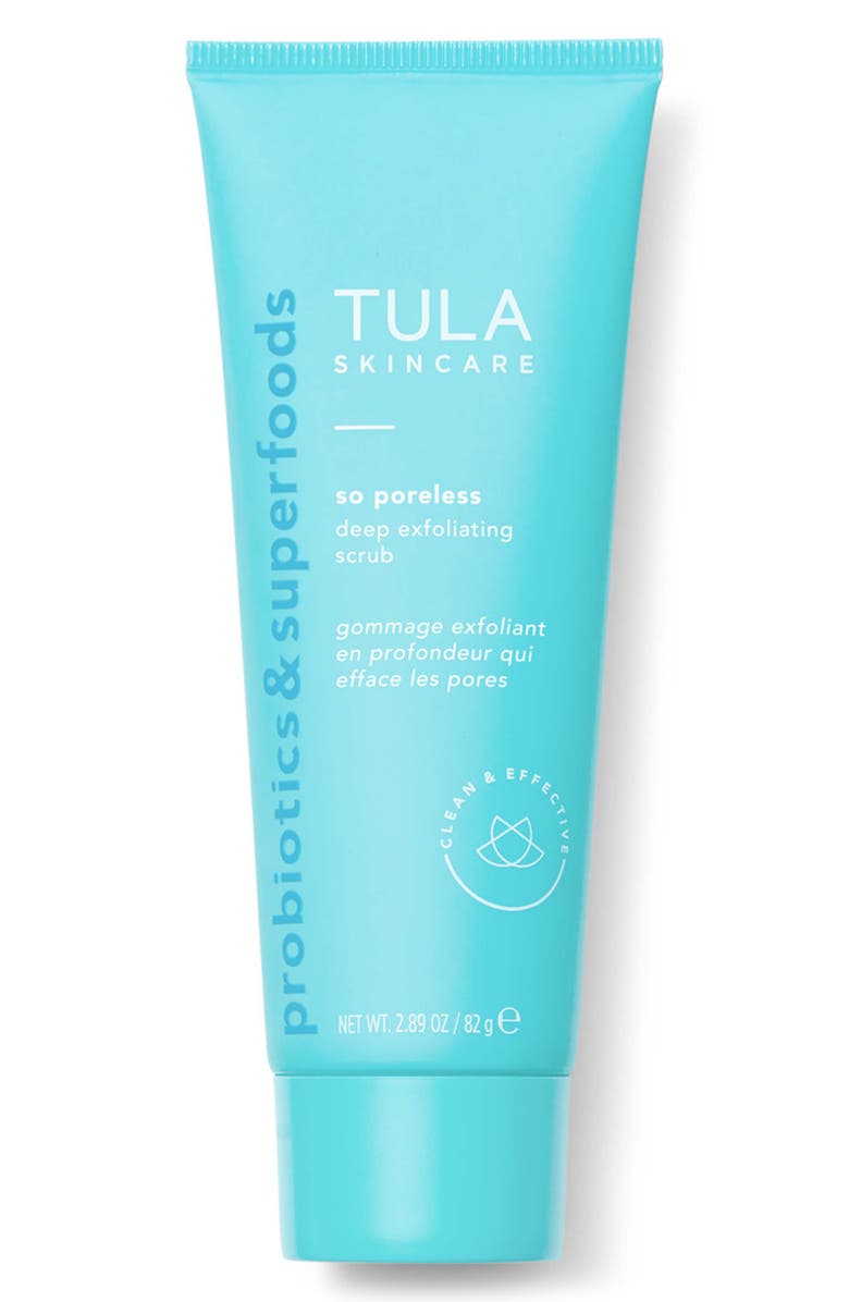 TULA Skincare So Poreless Deep Exfoliating Blackhead Scrub, Main, color, 