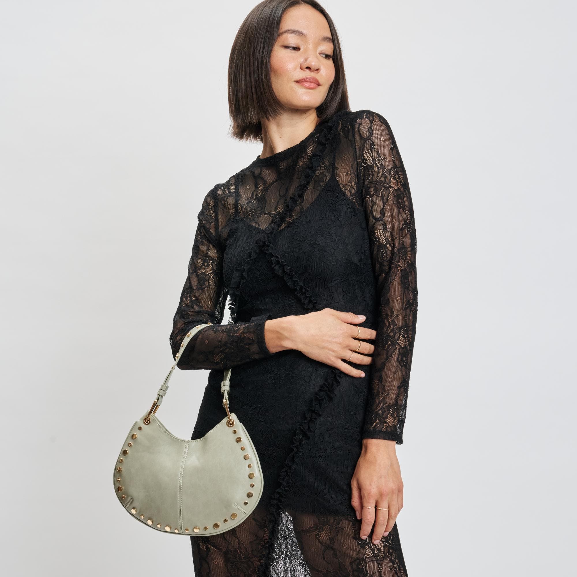 MODA LUXE Nova Crossbody, Alternate, color, Sage Grey