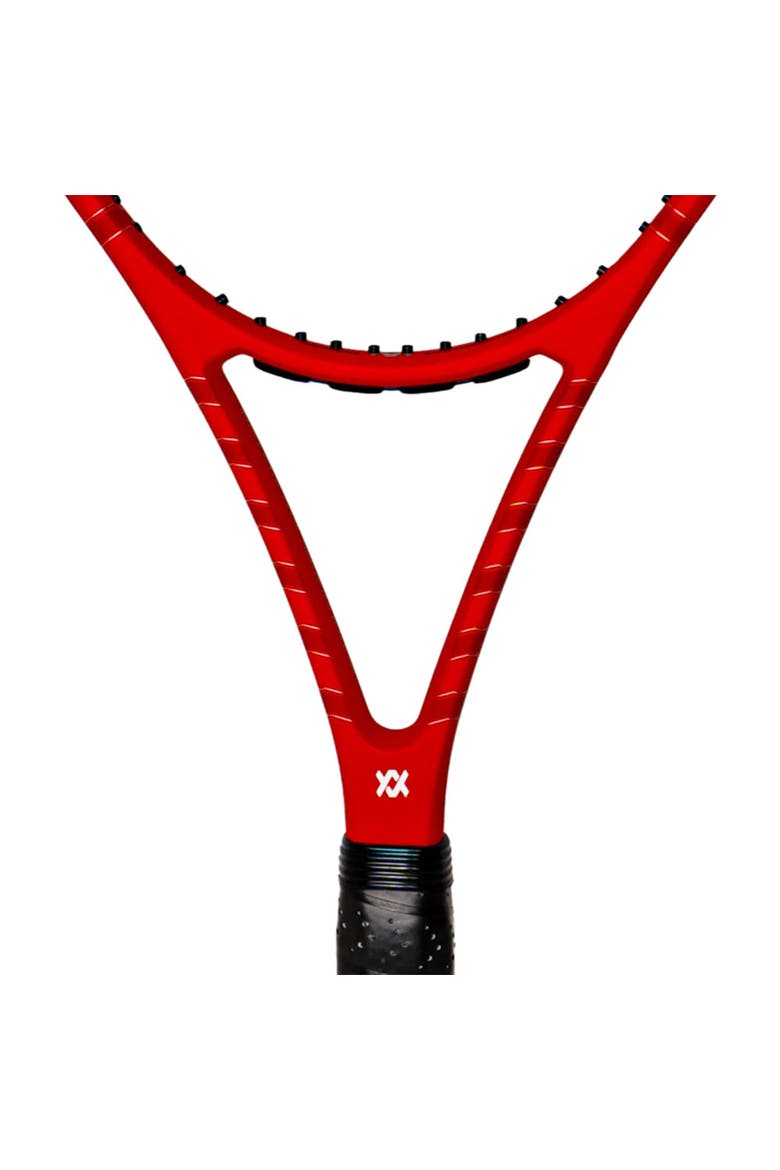 Vostra V8 285g Unstrung Tennis Racquet, Alternate, color, Red