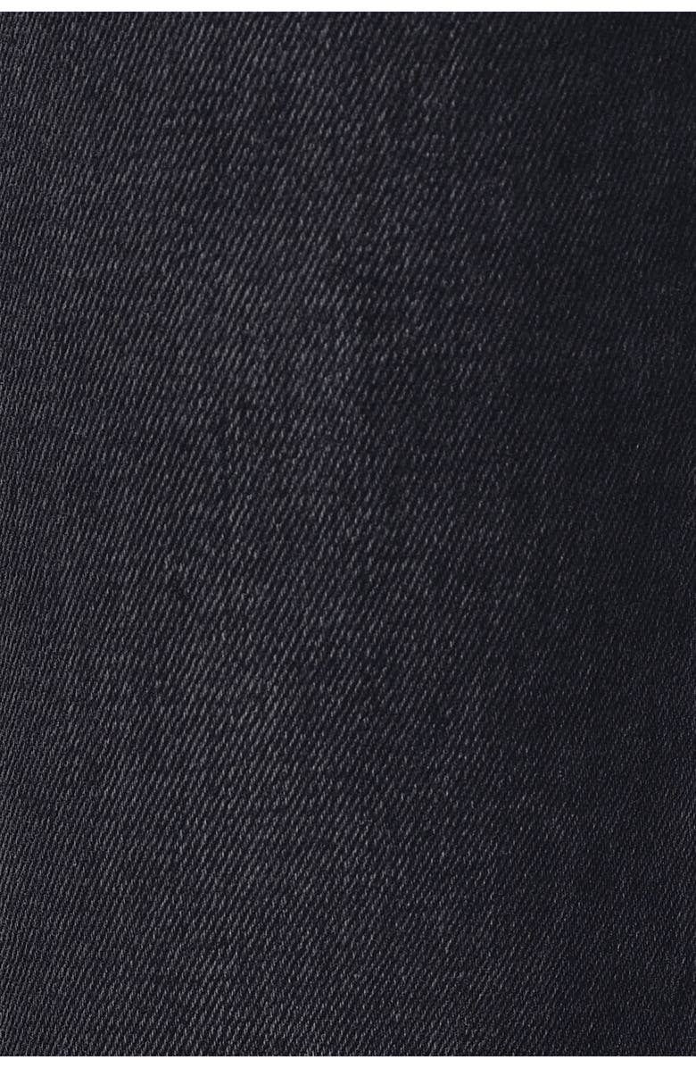 Bayeas Raw Hem Flare Jeans, Alternate, color, Black Ice