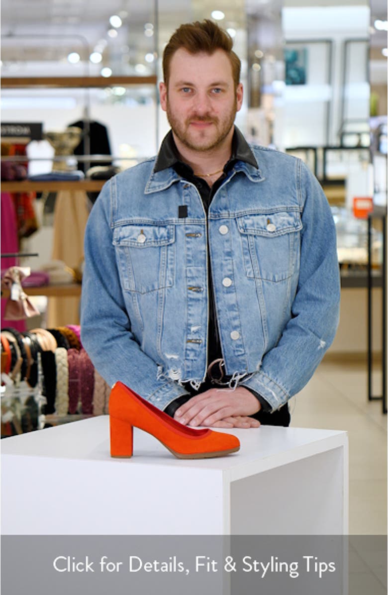 Castana Round Toe Block Heel Pump, sales video thumbnail