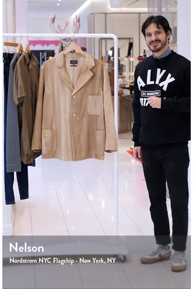 3B Work Madra Dye Wool Blend Jacket video
