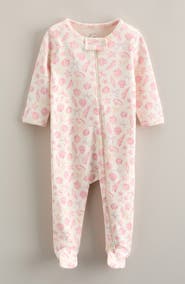 Nordstrom Print Cotton Footie