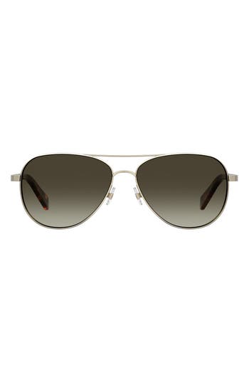 Kate Spade Bellamys 52mm Gradient Rectangular Sunglasses In 0j5g-ha