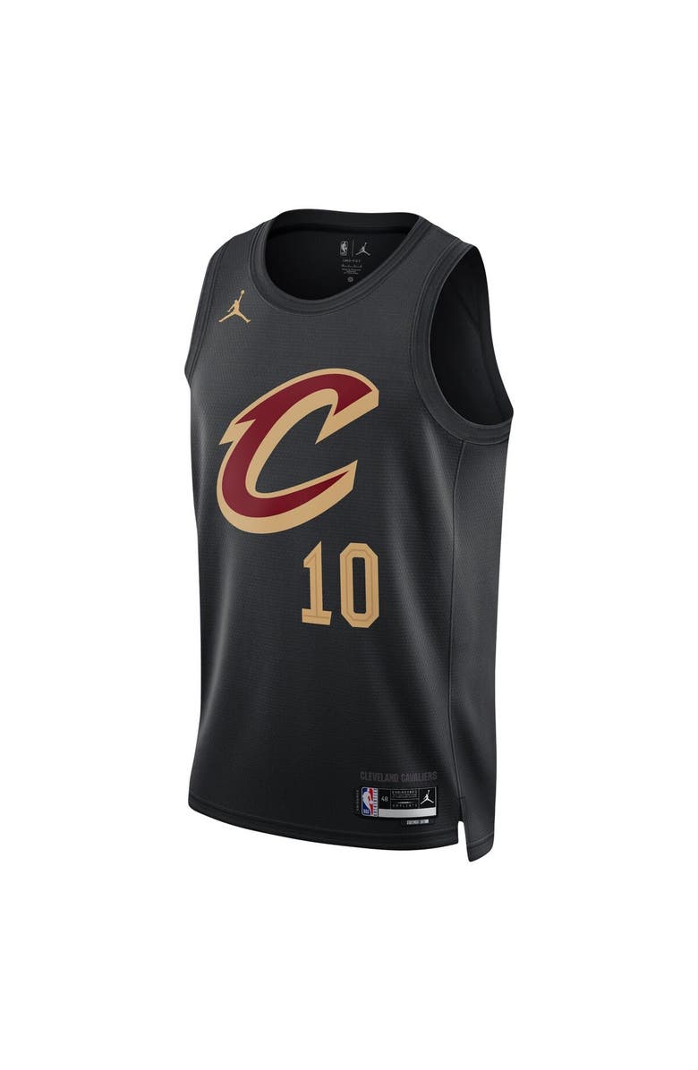 Jordan Brand Unisex Jordan Brand Darius Garland Black Cleveland Cavaliers Swingman Jersey - Statement Edition, Alternate, color, 