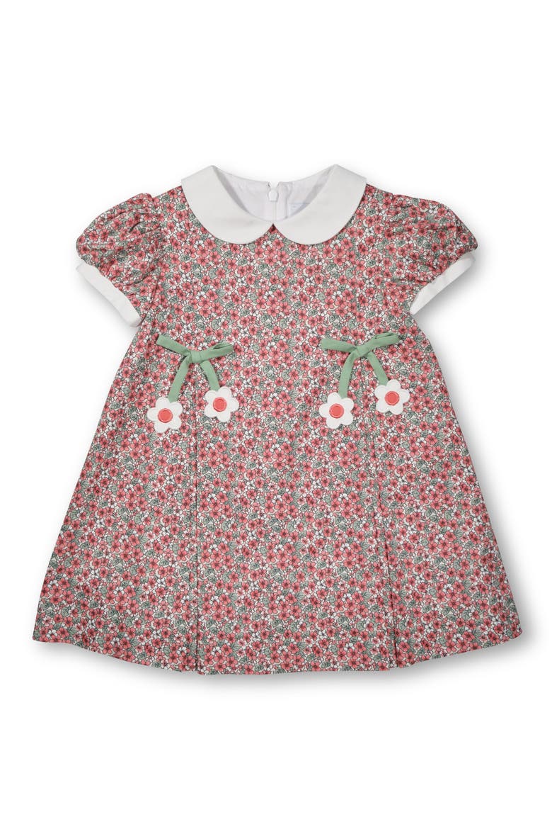 Floral Dress With Flowers, Main, color, Red Floral