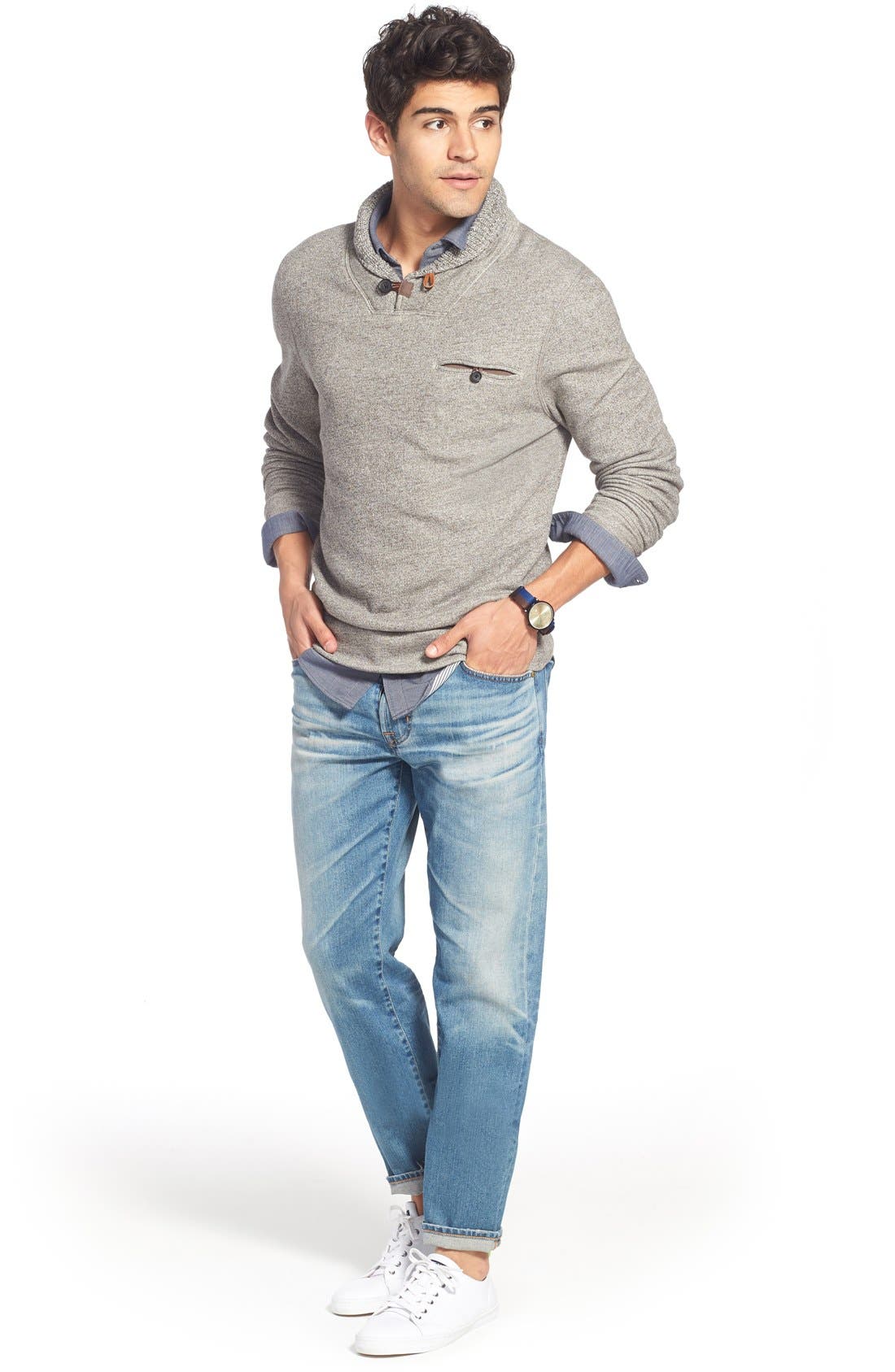 Cole Haan 'Trafton' Cap Toe Sneaker, Alternate, color, 