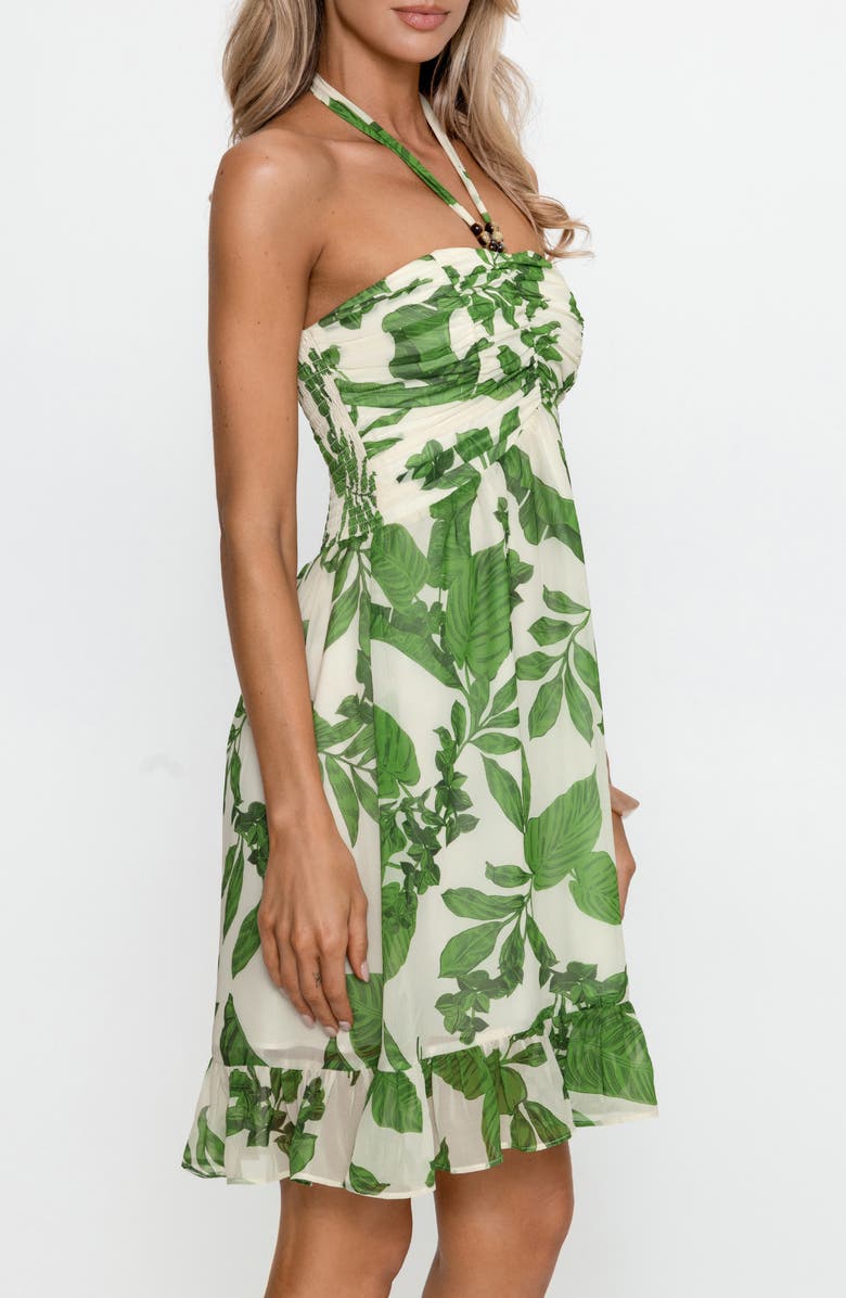 PS By Cupshe Beaded Halter Neck Dress, Alternate, color,