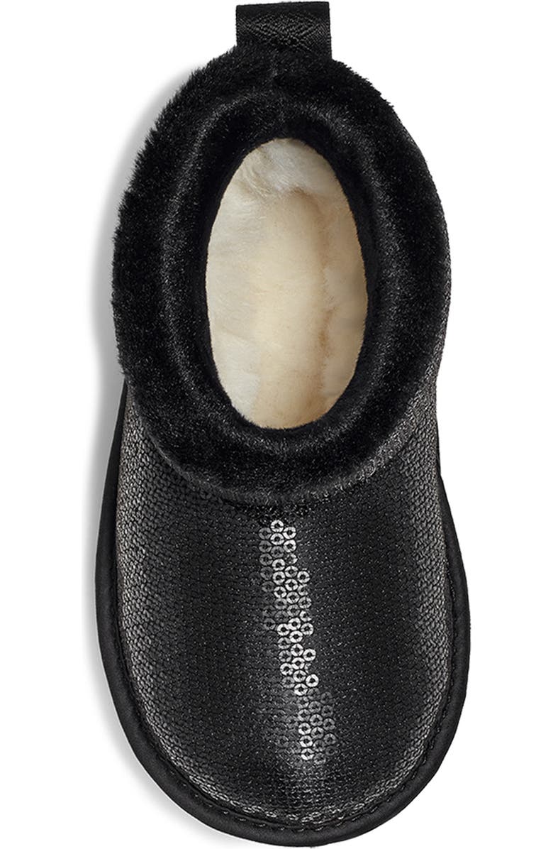 UGG<sup>®</sup> Kids' Classic Mini Sequin Boot, Alternate, color,