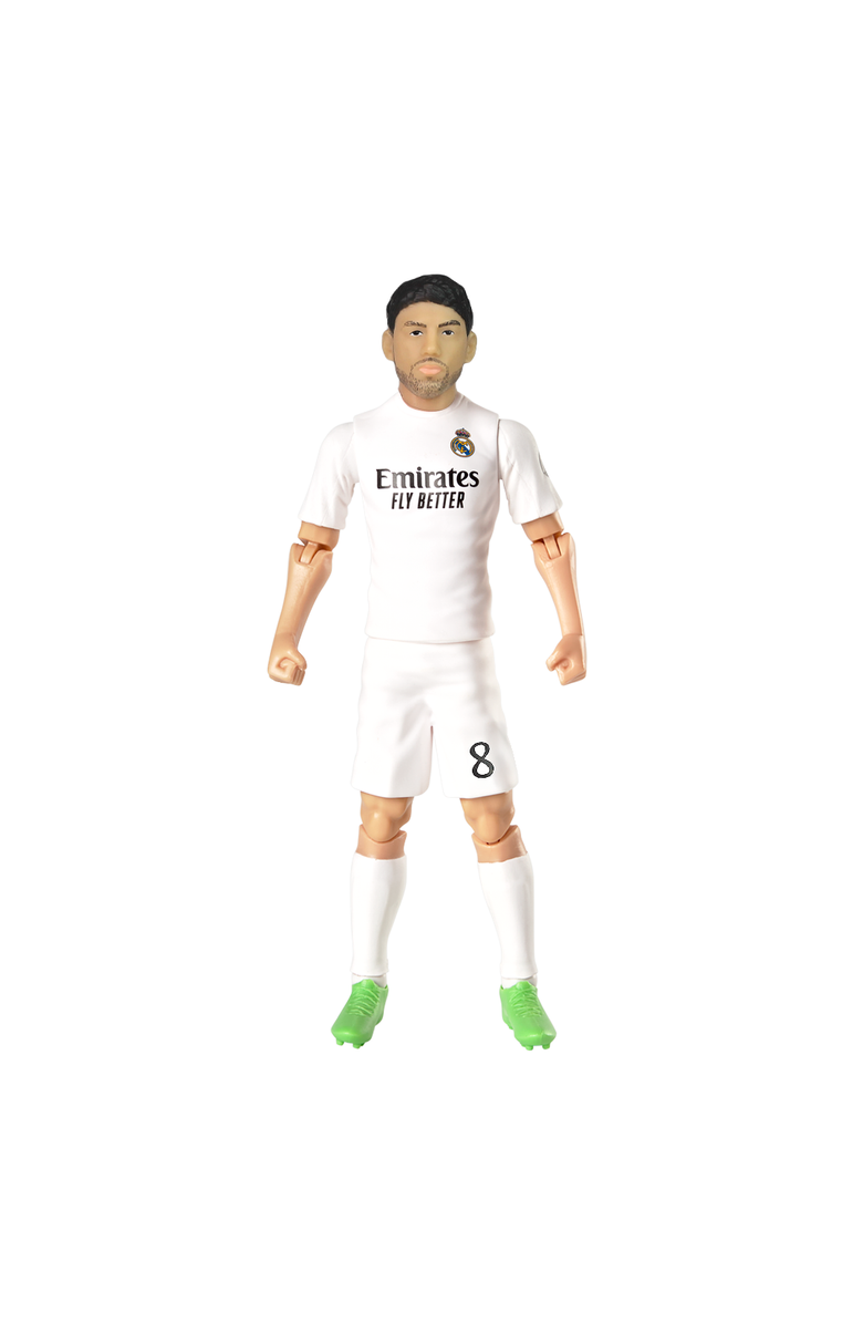 Banbo Toys SOCKERS Real Madrid CF Federico Valverde 8" Collectible Soccer Action Figure, Alternate, color, NO COLOR