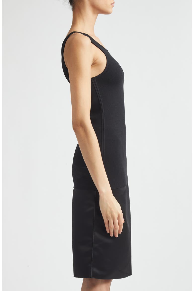 Classic Compact Knit Tank, Alternate, color, BLACK