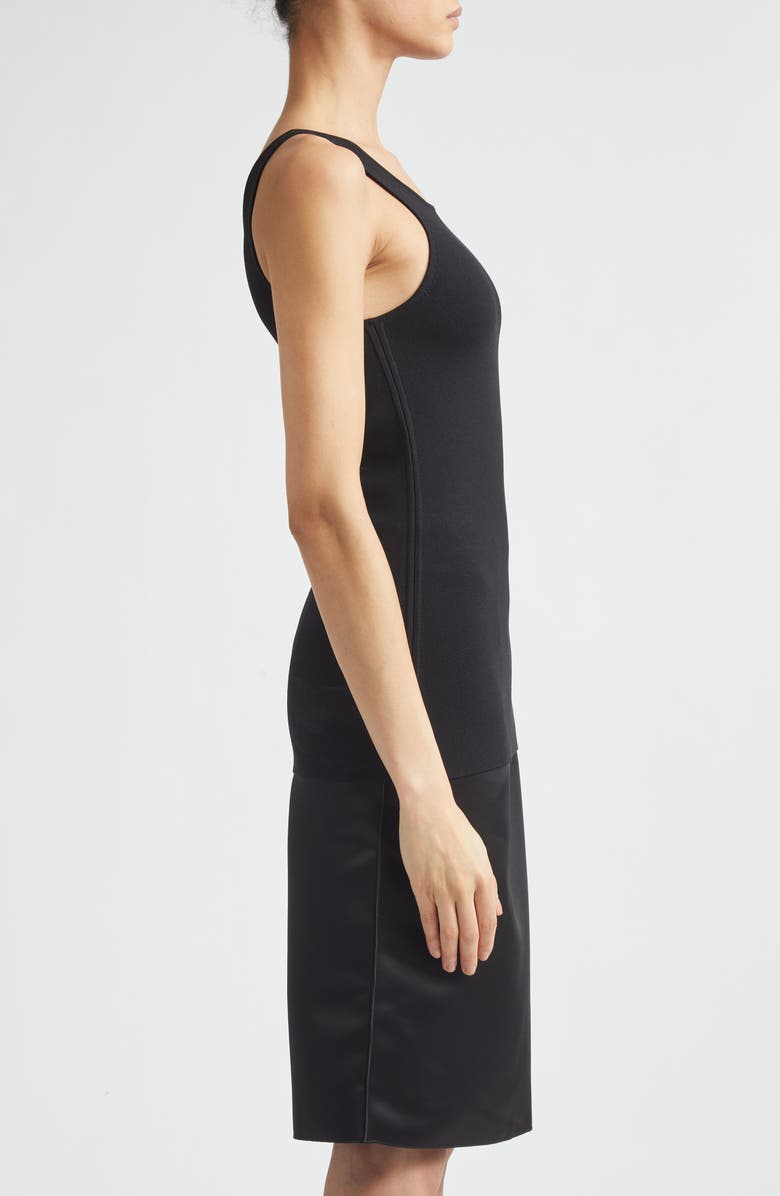 TOTEME Classic Compact Knit Tank, Alternate, color, Black