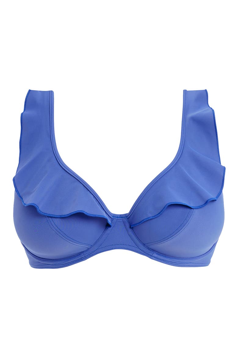 Jewel Cove Underwire Bikini Top, Alternate, color, PLAIN AZURE