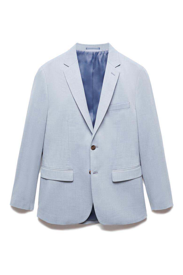 Superslim Fit Light Blue Stretch Sport Coat, Alternate, color, SKY BLUE