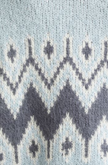 ニット・セーター PARTIMENTO Brushed Mohair Fair Isle Knit 3 Colors Eleventy Sequin Embellished Fair Isle Alpaca & Mohair Blend