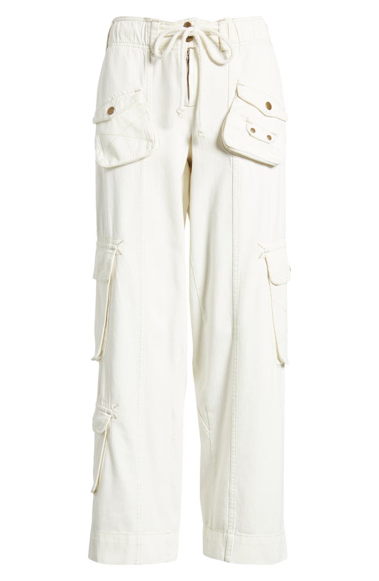 Tahiti Herringbone Cargo Pants