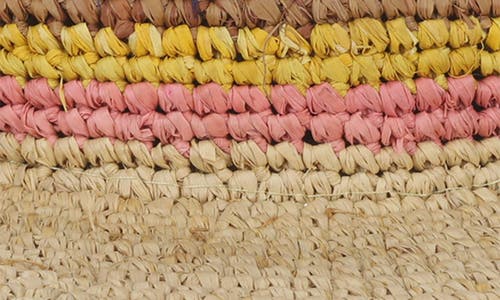 Scala Brenta Multicolor Raffia Hat