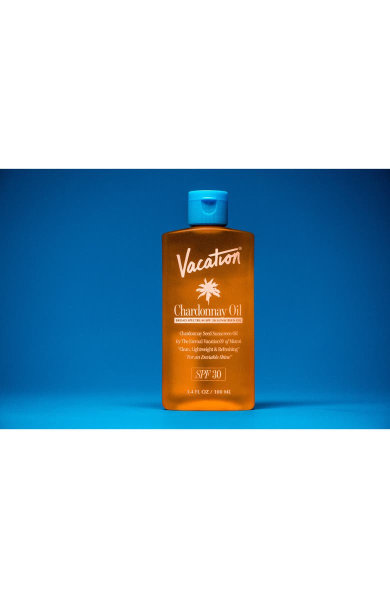 Vacation Chardonnay Oil SPF 30 Sunscreen Oil, Alternate, color,