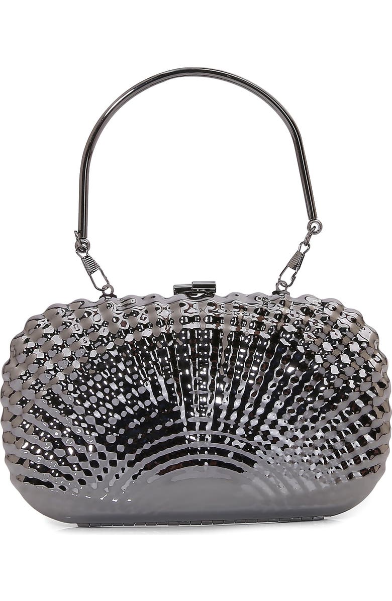 BERNESS Shell Clutch, Alternate, color, Black