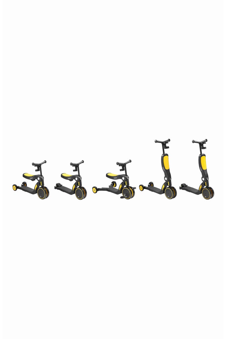 Scoobi 5-in-1 Convertible Scooter, Alternate, color, CLOVELLY YELLOW