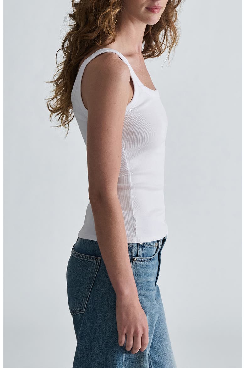 Frankie Rib Tank, Alternate, color, WHITE