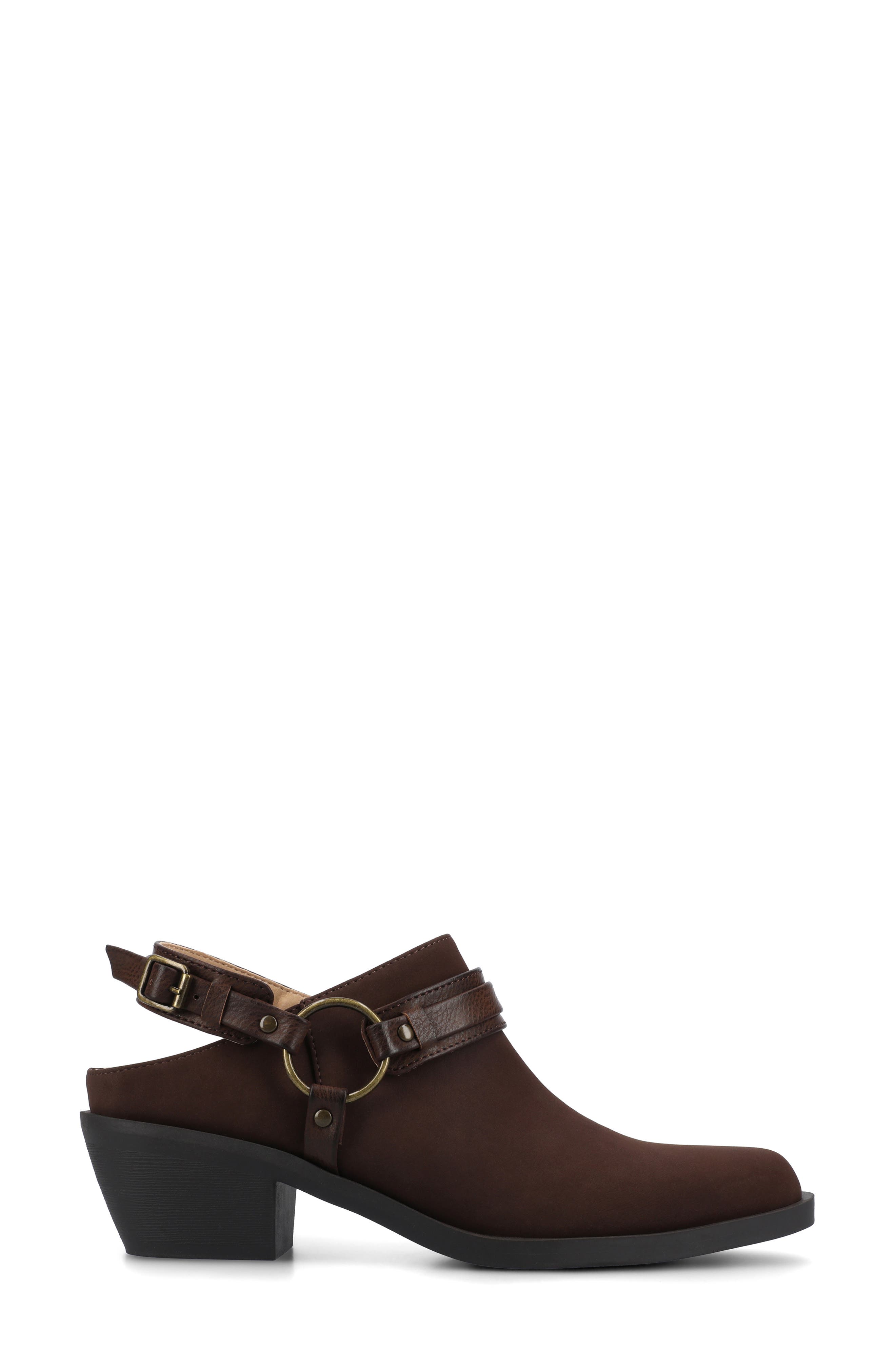 Urbana Mule, Alternate, color, CHOCOLATE