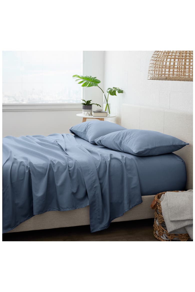 Solid Sheet 4-Piece Set, Main, color, STONE