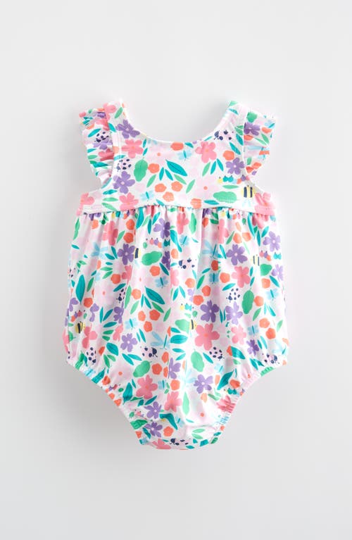 Tucker + Tate Bubble One-piece Swimsuit In White- Multi Ladybug Floral