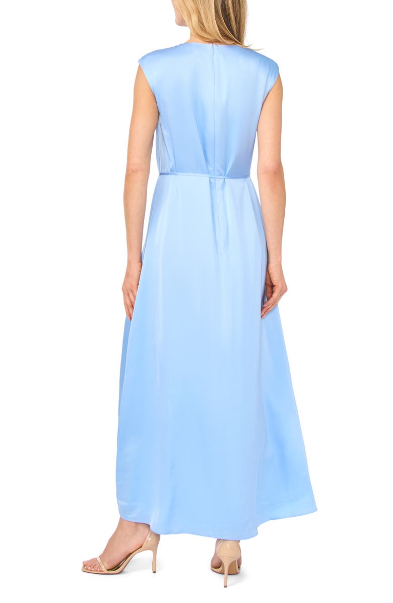 Ted Baker Parker Gathered Neck Maxi Dress, Alternate, color, Sky