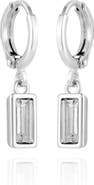 Vince Camuto Baguette Drop Earrings