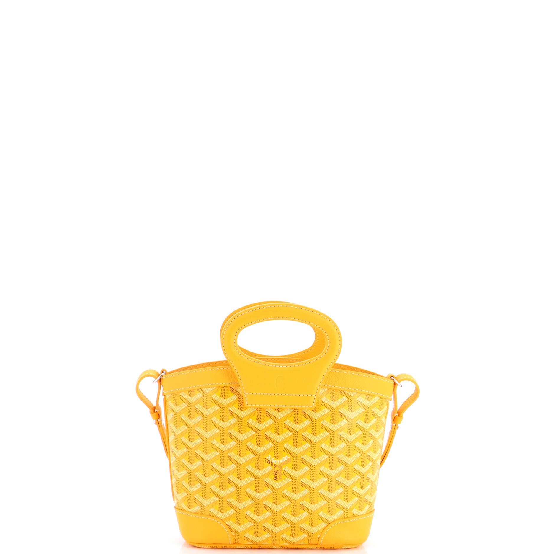 Beluga Bag Coated Canvas Mini, Alternate, color, Yellow