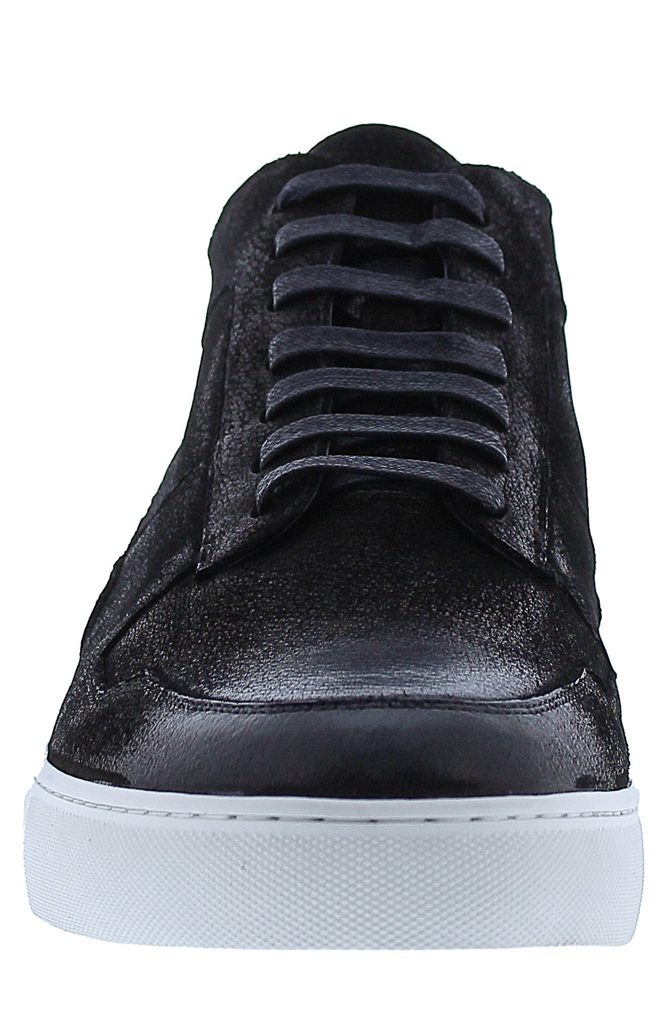Zanzara Bobby Leather High Top Sneaker, Alternate, color, 