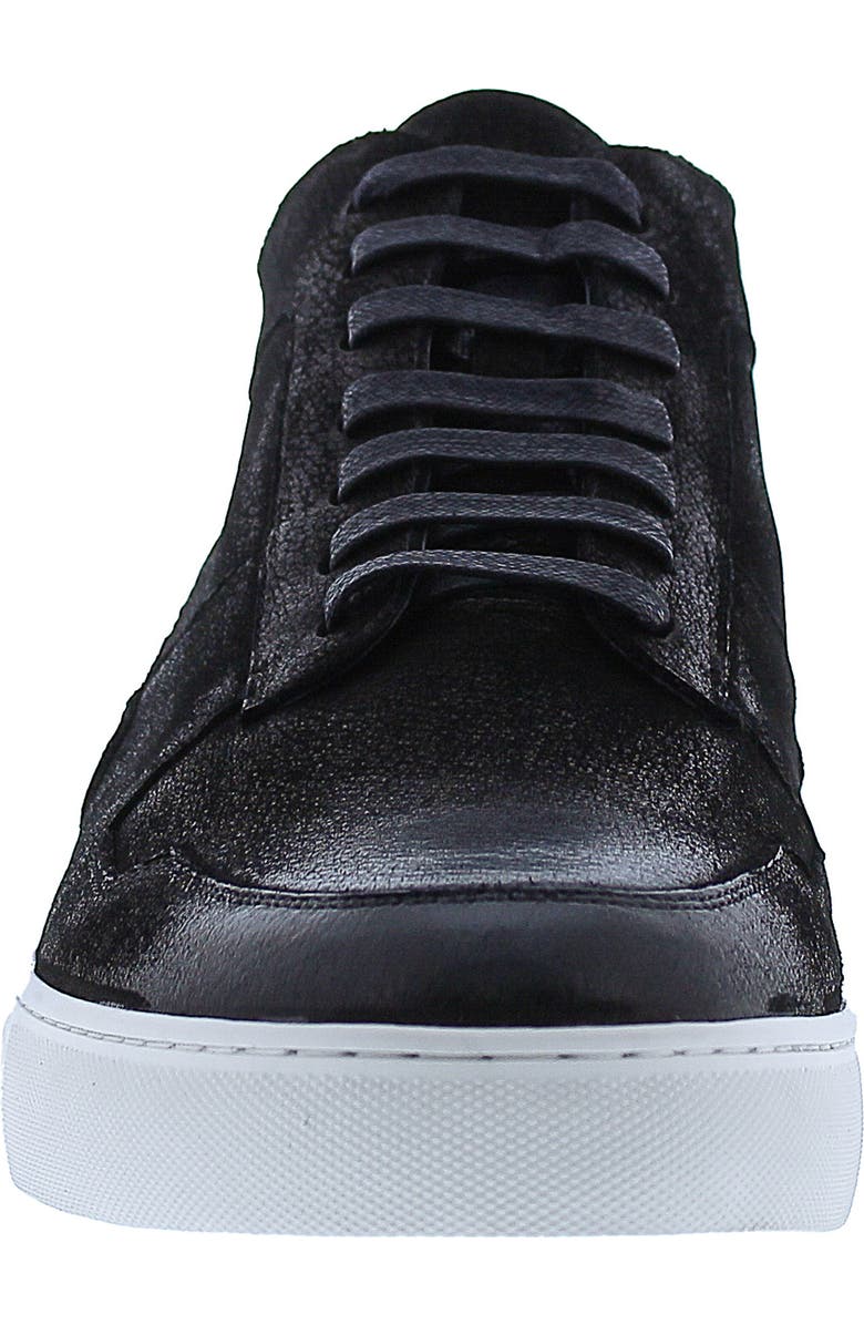 Zanzara Bobby Leather High Top Sneaker, Alternate, color,