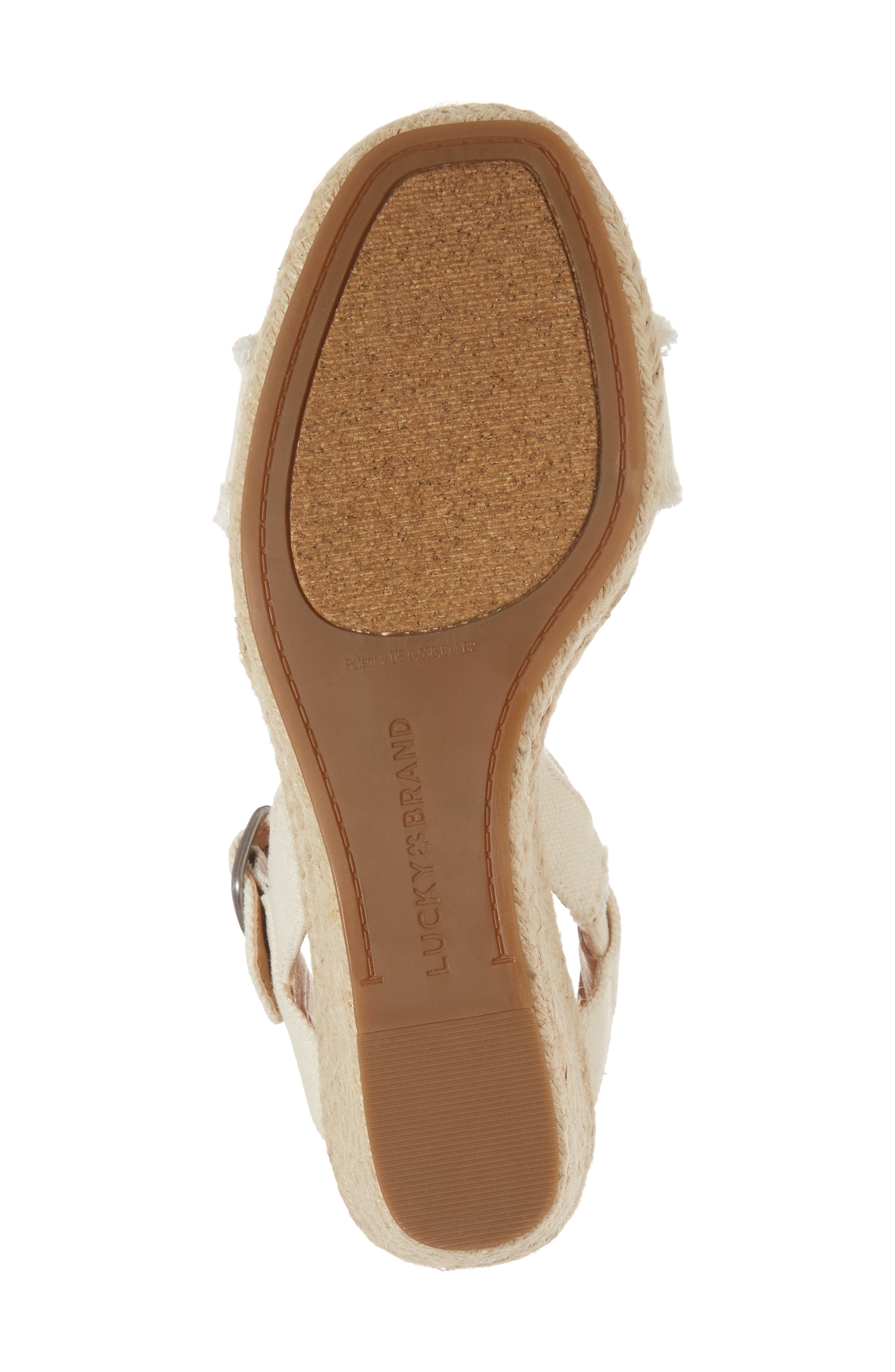 Marceline Squared Toe Wedge Sandal, Alternate, color, MILK LEATHER