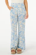 Rip Curl Print Wide Leg Pants