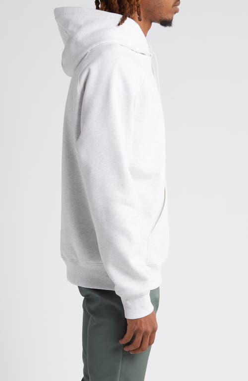 Carhartt Work In Progress Chase Fleece Hoodie In Gray