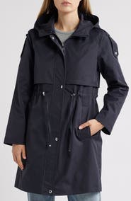 Sam Edelman Hooded Longline Jacket