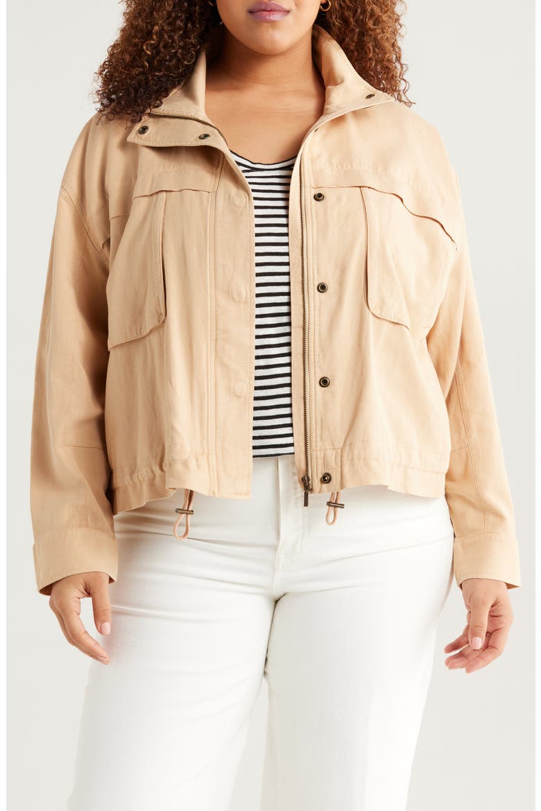 Utility Jacket, Main, color, TAN SHORE