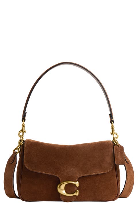 Tabby Soft Suede Shoulder Bag
