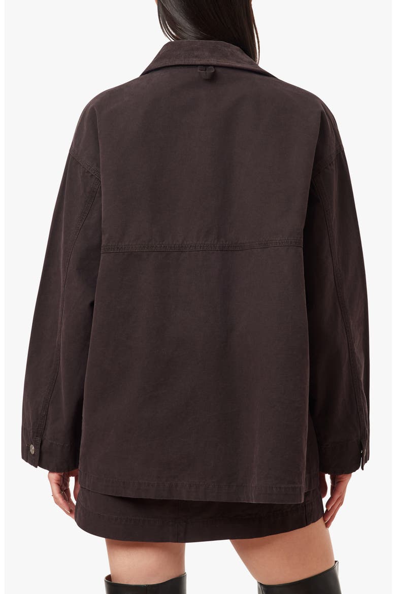 Oversized Utility Jacket, Alternate, color, CHOCOLATE