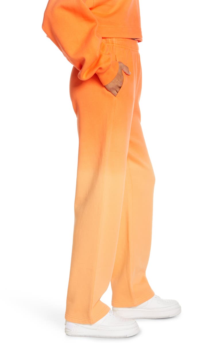 Alo Straight Leg Ombré Sweatpants, Alternate, color, 