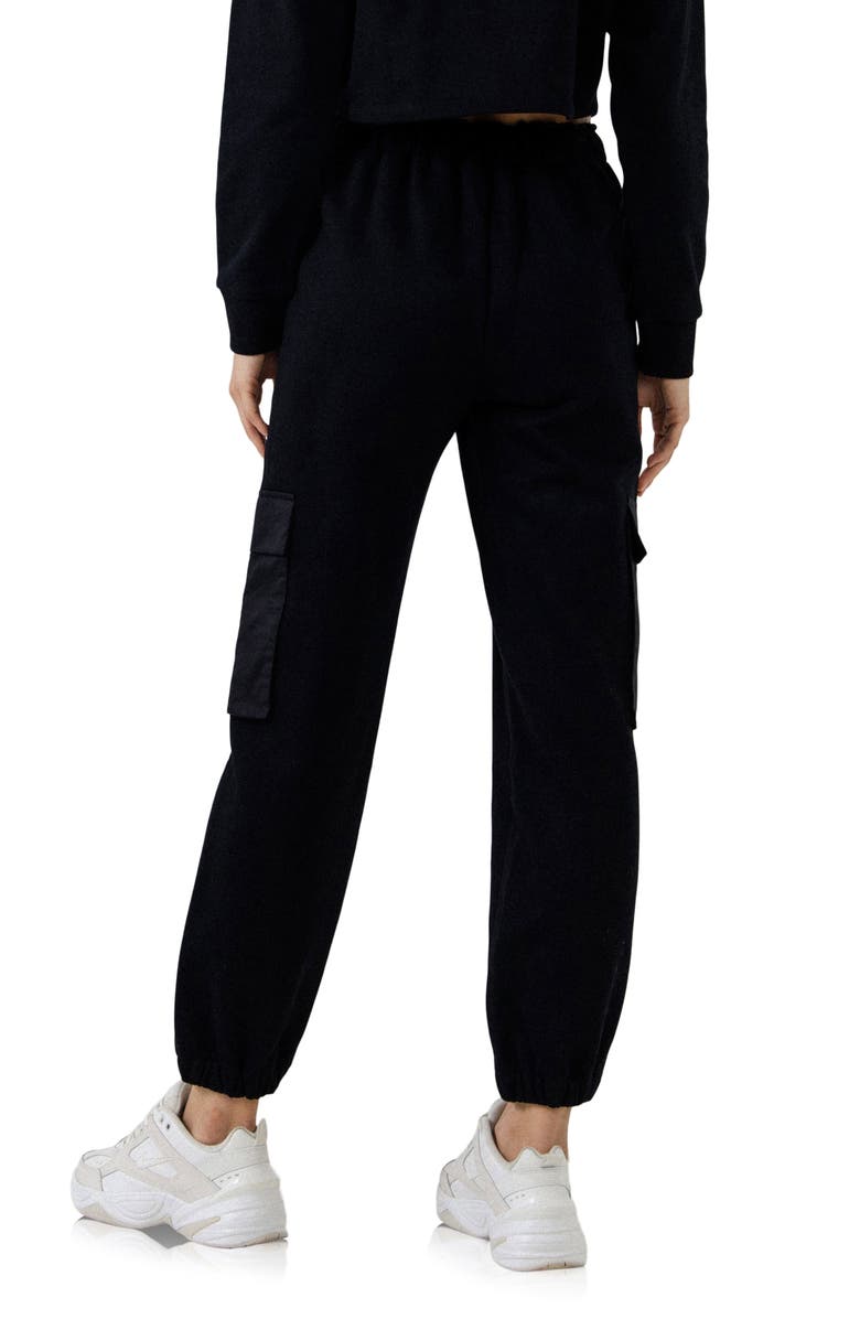 Grey Lab Pocket Loungewear Cotton Joggers, Alternate, color, 