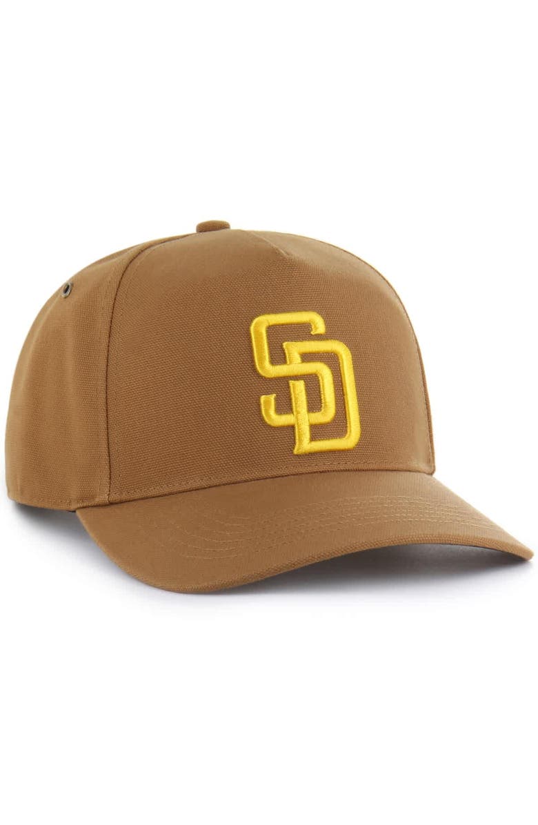 CARHARTT X 47 Men's Carhartt x '47 Brown San Diego Padres Hitch Adjustable Hat, Alternate, color, Brown