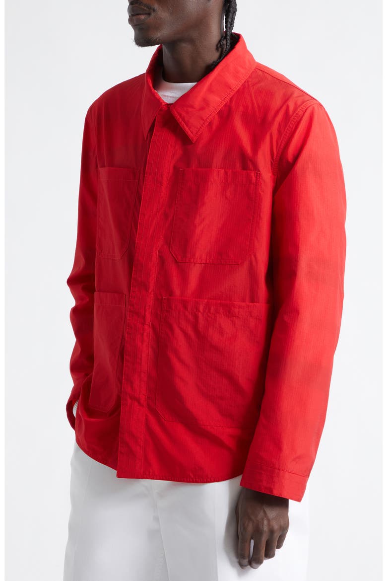 Utility Jacket with Removable Hood, Alternate, color, RED