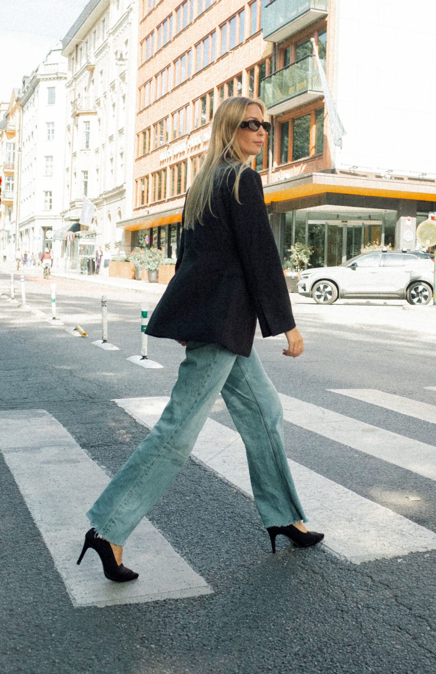 Stinaa.J Felicia Orthopedic Expandable 3.5-in Pumps, Alternate, color, Expandable Black