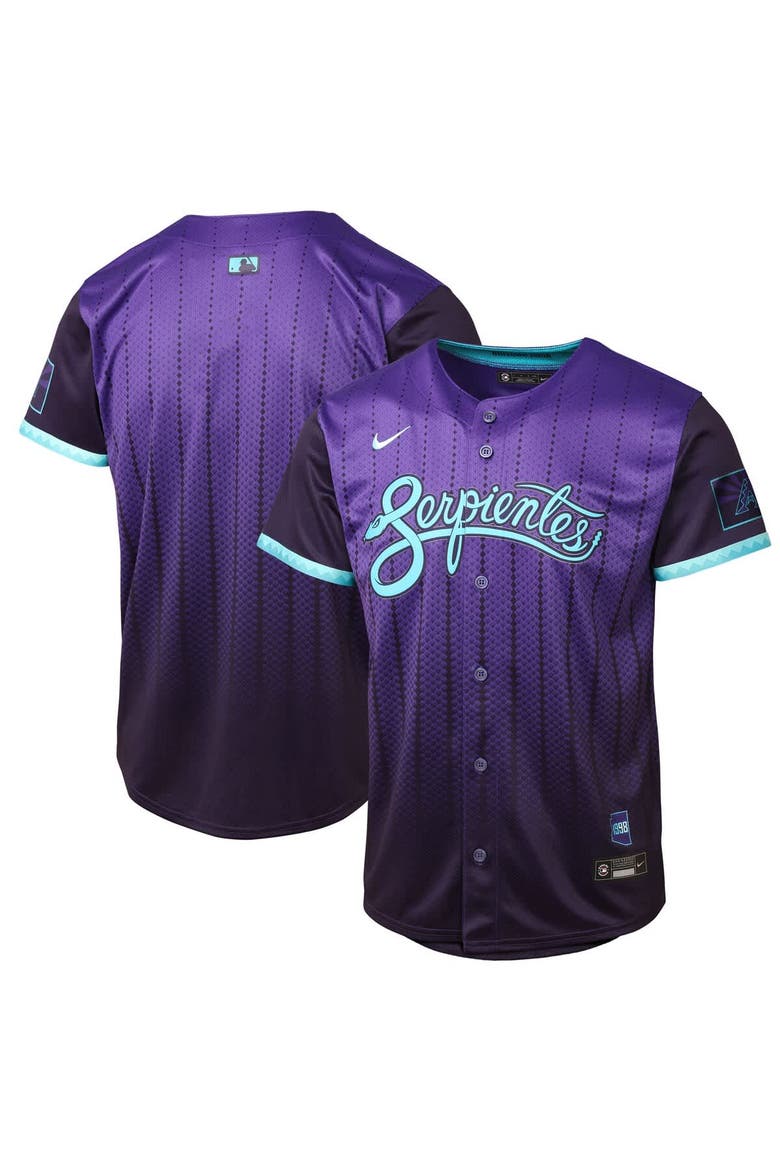 Youth Nike  Purple Arizona Diamondbacks 2025 City Connect Limited Jersey, Main, color, Purple