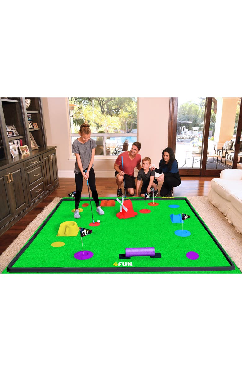 Brand 44 4Fun Cosmic 5-Hole Mini Golf Set, Alternate, color, 