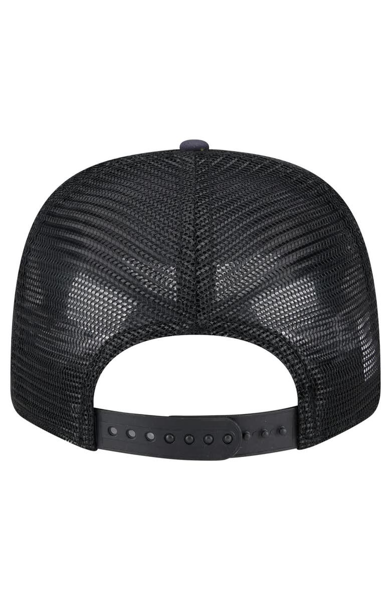 New Era Men's New Era Black New York Mets Adventure Drinks Pattern 9SEVENTY Stretch-Snap Hat, Alternate, color, Navy