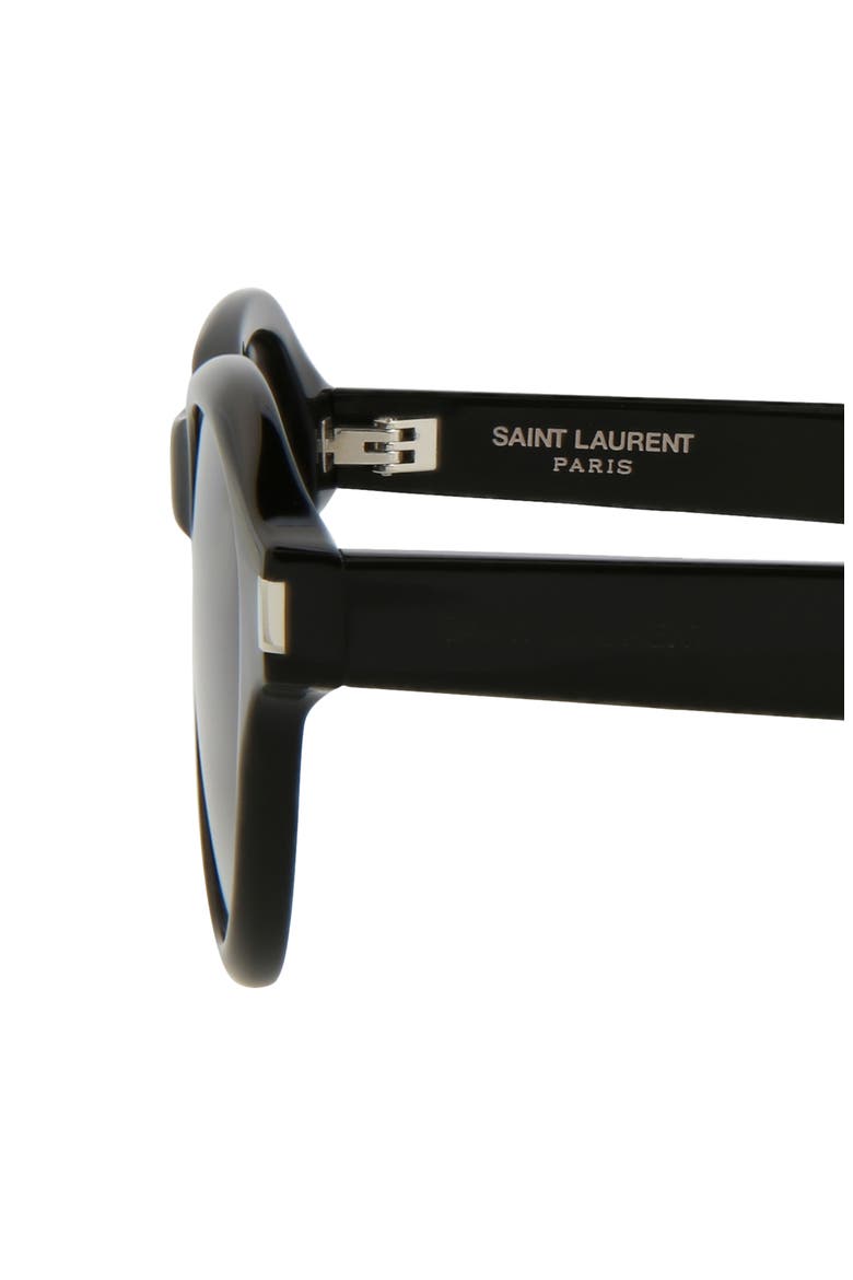 51mm Gradient Oval Sunglasses, Alternate, color, BLACK BLACK GREY