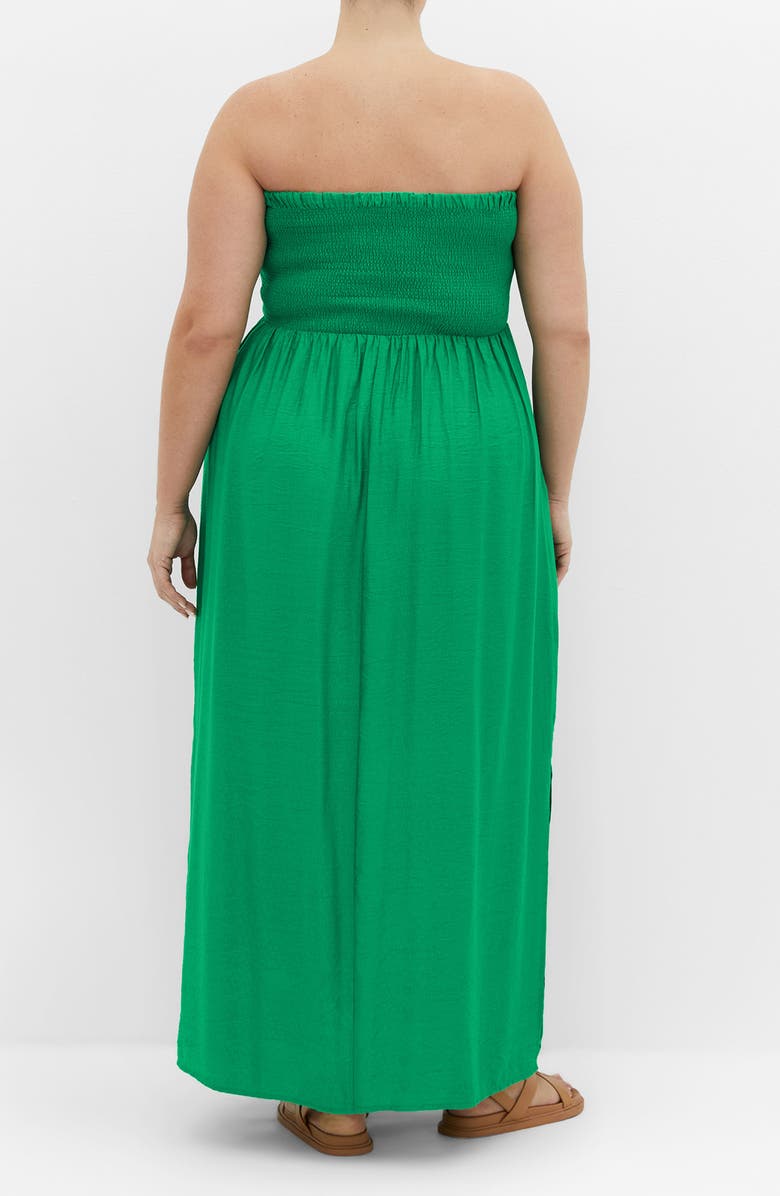 City Chic Petra Serene Maxi Dress, Alternate, color, Green